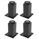 thumbnail image 5 of 4 Uds Patas ajustables de aleación de aluminio NikouMX Muebles 100mm, 5 of 8