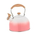 thumbnail image 4 of Abbracc Bouilloire Siffleuse avec Couvercle de Bec en Acier Inoxydable pour Pêche Camping Randonnée Rose, 4 of 9