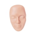 thumbnail image 2 of Maniquí de silicona para práctica facial 5D, con cejas suaves, delineador de ojos y labios, accesorio de enseñanza para maquillaje y práctica de Piel clara, 2 of 10