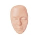 thumbnail image 2 of Práctica de silicona para rostro, piel, cejas, delineador de ojos, labios, cabeza, modelo facial de silicona Piel clara, 2 of 8