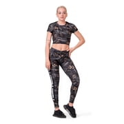 NEBBIA Crop Top Active Black 568