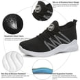 thumbnail image 3 of CHICVOMEY Breathable Mesh Sneakers for Women Running Shoes with Non-Slip Sole Comfortable Walking Shoes Sneakers for Work Casual Tennis Workout, 3 of 9