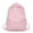 Pink, variant on 15.7" Black Backpack Laptop Bag - Waterproof Travel Backpack, Large Capacity School Bag with Side Pockets, Back to School， Minimalist Durable Commuter Bag for College Students