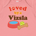 thumbnail image 4 of Inktastic Vizsla Loved by a (Dog Breed) Boys or Girls Baby Bodysuit, 4 of 5