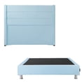 thumbnail image 1 of Box Base Cama Queen Size + Cabecera Lugo Dicasa Azul Cielo, 1 of 8