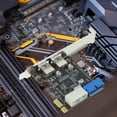thumbnail image 2 of Shisuyan PCI-E USB Adapter 2 Ports Expansion Card Computer PCI-E Double USB Converter, 2 of 9