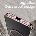 thumbnail image 6 of Allytech for Google Pixel 10 Pro XL Case Clear, Magnetic Case Compatible with Magsafe Wireless Charging Anti-Yellow Shockproof Bumper Hard PC Back Cover Case for Google Pixel 10 Pro XL - Rosegold, 6 of 6