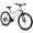 24in + Green, variant on A26208D Mountain Bike 24/26 Inch, High-Density Carbon Steel Frame, 21 Speed, Front Suspension, Dual V-Brakes, 80% Pre-Assembled for Men Women Teens