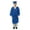 Blue, variant on Fun Express Bulk Kids' Elementary School Blue Graduation Mortarboard Hat & Gown Sets - 12 Sets