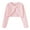 Pink, variant on Toddler Baby Girl Long Sleeve Bolero Shrug Cotton Knitted Open Front Cardigan White 3 Years