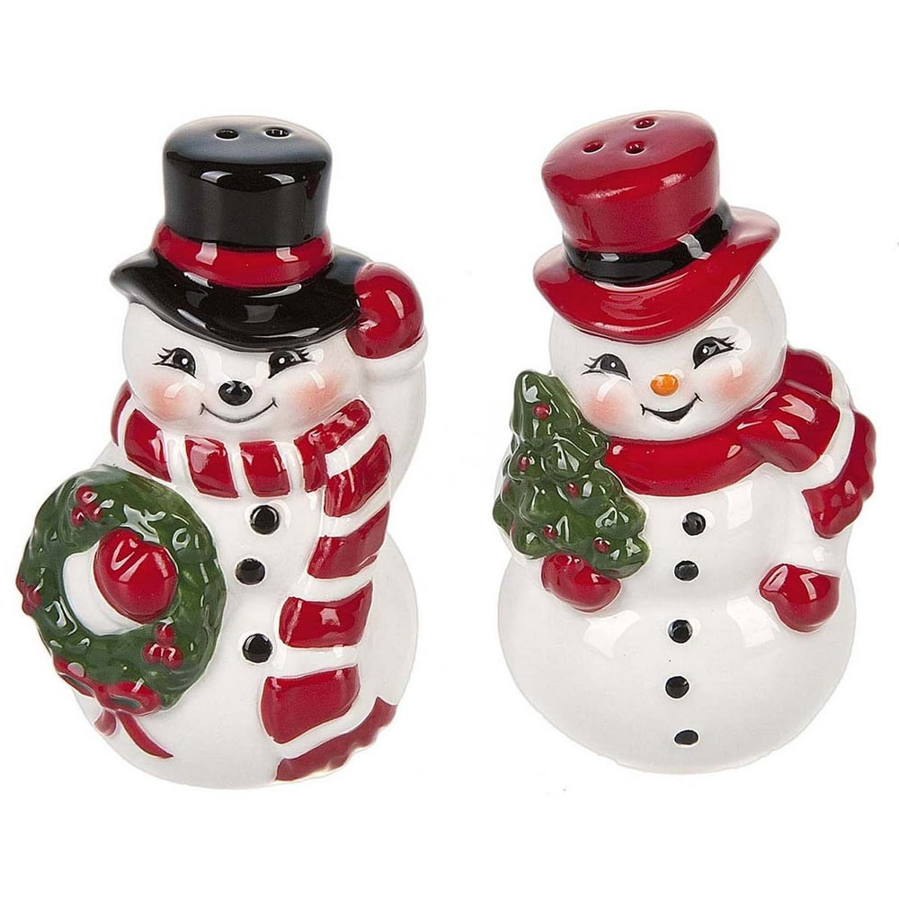 Snowman Salt & Pepper Gift - Walmart.com - Walmart.com