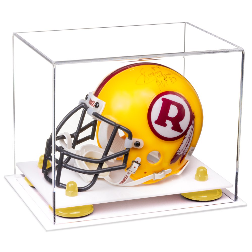 Clear Acrylic Mini - Miniature Football Helmet (not Full Size) Display