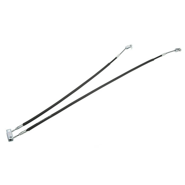 Juego De Cables De Freno De Coche Club, Núcleo De Acero Inoxidable Negro 2 Piezas 70273-G03 PVC Resistente Al Desgaste Para Reemplazo De Actualización Para Medalist Gas O ANGGREK Club Car Brake Cables