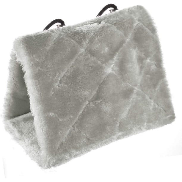 Hamaca colgante para loros, cueva, jaula, nido de pájaro, cabaña de peluche, tienda de campaña, cálida casa nido de invierno para pájaros o jaula, juguete para guacamayos, periquitos,