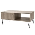 thumbnail image 3 of Mainstays Modern Hairpin Rectangle Coffee Table, Gray, 3 of 8