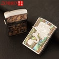 thumbnail image 3 of Bbsisgo Kerosene lighters, Candle lighters, Gift lighters for men and women(Without fuel),朴实彩贝亮铬, 3 of 6
