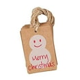 thumbnail image 2 of facefd 100PCS/Set Kraft Paper Christmas Crafts Gift Tags Price Tag Hanging Deco 3, 2 of 8