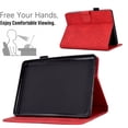 thumbnail image 6 of SaniMore for Kindle Paperwhite 11th Generation 6.8" 2021 Case, Auto Sleep/Wake, PU Leather Magnetic Wallet Cover with Card Slot & Multi-Angle Kickstand Pencil Holder Shockproof Protective Shell, Red, 6 of 7
