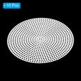 thumbnail image 3 of Unique Bargains Plastic Mesh Canvas Sheets,10Pcs 4.49' Cross Needlework Blank Yarn Crafting,Round, 3 of 5
