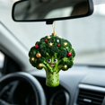 thumbnail image 5 of 2026 Christmas Indoor Home Decor 2D Acrylic Christmas Tree Ornaments Friendship Themed Flat Hanging Decor Cute Festive Acrylic Pendant For Car Interior Christmas Tree Home Wall Window Holiday, 5 of 8