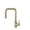 Brushed Gold, variant on Stylish Rivo One-Handle Stainless Steel Pull Down Kitchen Faucet Height 14" K-148S