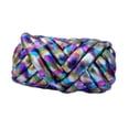 thumbnail image 4 of Hilo grueso, hilo voluminoso, tejido a mano, nudo trenzado, 500 g, hilo para tejer a brazo, longitud 15 m Vistoso, 4 of 9