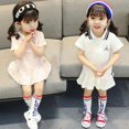 thumbnail image 4 of Bullpiano Baby Girls Clothes Dresses For Girls Short Sleeve Pleated Dress Holiday Dress, 4 of 7