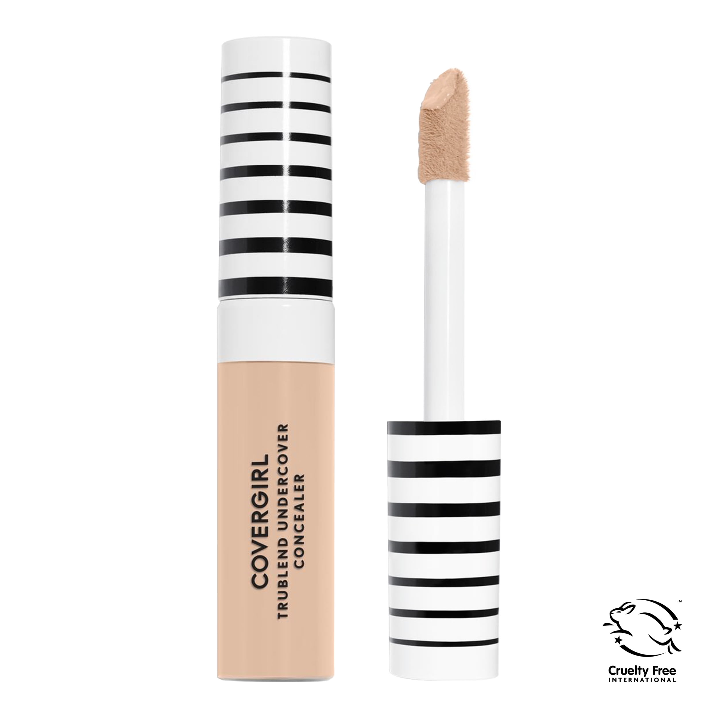 COVERGIRL TruBlend Undercover Concealer, Classic Ivory, 0.33 oz, Undereye Concealer, Concealer Makeup, Full Coverage Concealer, Concealer for Dark Circles, 30 Shades