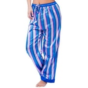 Up2date Fashion's Women's Satin Lounge Pants / Pajama Bottoms / Sleep Pants in Various Prints