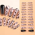thumbnail image 2 of Uñas postizas HUOGUO T trapezoidales largas, 24 piezas, 2 of 2