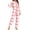 Pink, variant on Purcolt Womens Plaid Hooded Onesie Pajamas Comfort Casual Jumpsuit Matching Family Front Zipper Winter Warm Rompe Sleepwear Soft Thermal Nightwear Pj