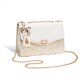 thumbnail image 1 of Mujeres Messenger Bolsa de lentejuelas Moda Single Hombro PU Cadena de cuero Correa Bolso Móvil Teléfono Móvil Flip Bolsos Bolsos Bolsos Blanco Tipo 2 kenally AP008901-07, 1 of 7