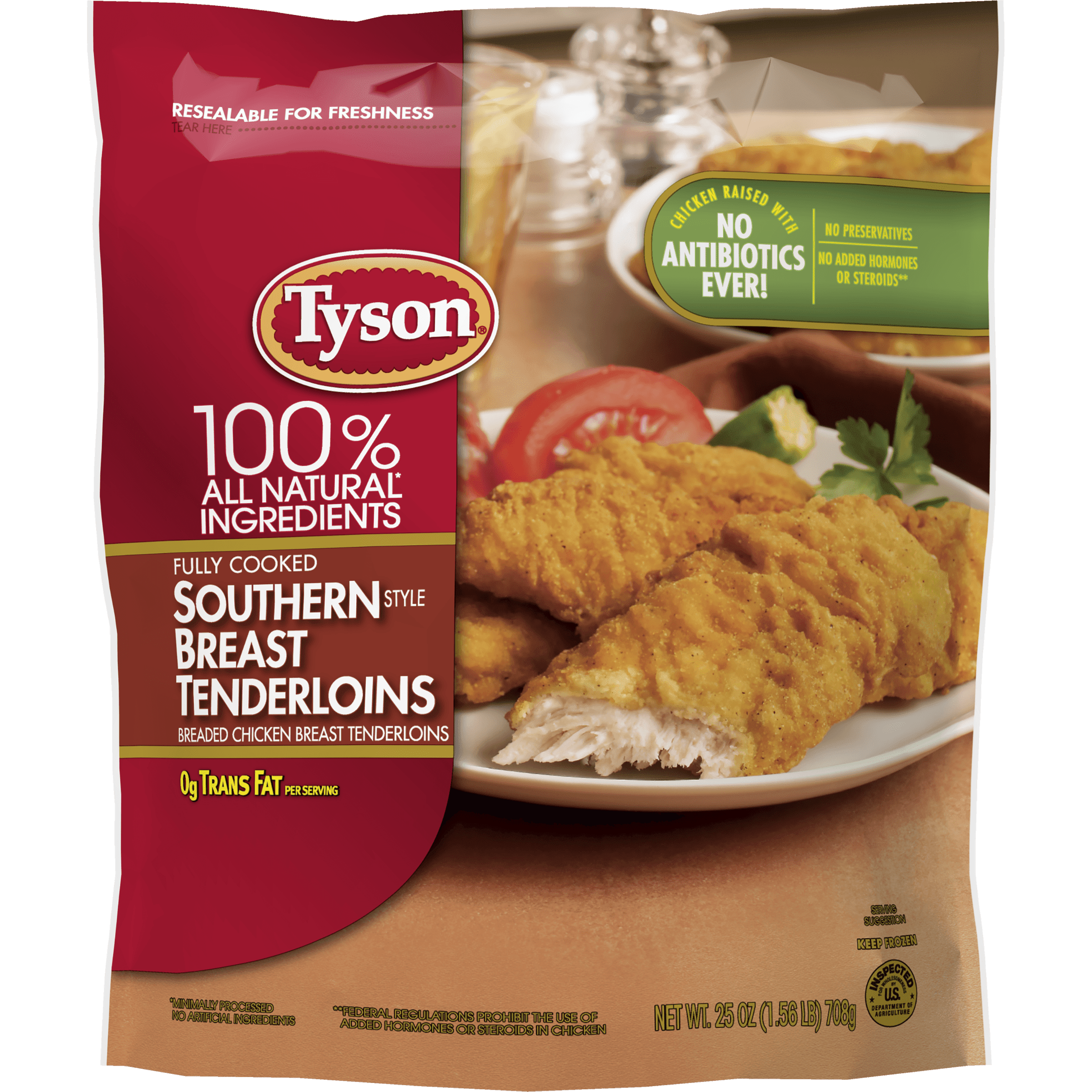 Tyson Southern Style Chicken Tenderloins Air Fryer