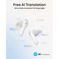 thumbnail image 2 of soundcore P31i Wireless Earbuds – Hi-Res Audio, Adaptive Noise Cancelling, 50H Battery Life, Fast Charging, IP55, Ultra-Portable – White, 2 of 7