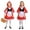 B, variant on Girls Little Red Riding Hood Costume Sets Halloween Fancy-Dress for 3-8Y