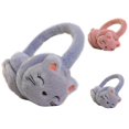 thumbnail image 2 of Zwiiyzr Kids Adjustable Winter Ear Muffs Faux Fur Warm Earmuffs Girls Plush Ear Warmers Outdoor Ear Covers Headband Pink, 2 of 4