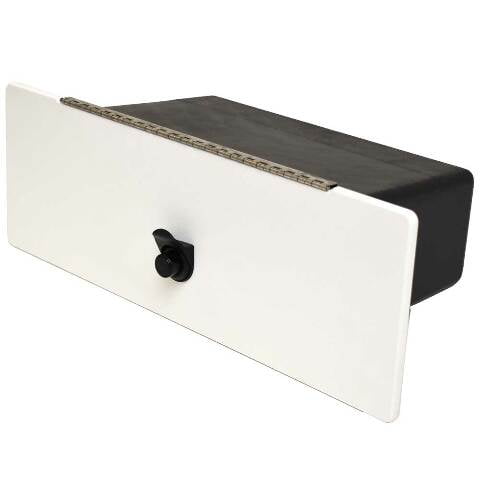 Godfrey Pontoon Boat Glove Box 258266 | 11 3/4 x 4 3/8 Inch Polar White