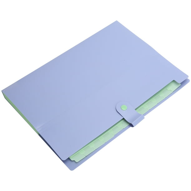 Classement Documents étiquettes Lot De 6 Dossiers Extensibles KAHEIGN A4 - 5 Poches Avec Fermeture Pression - Avec 64 étiquettes - Multicolore Lot Dossiers KAHEIGN 6 Pièces