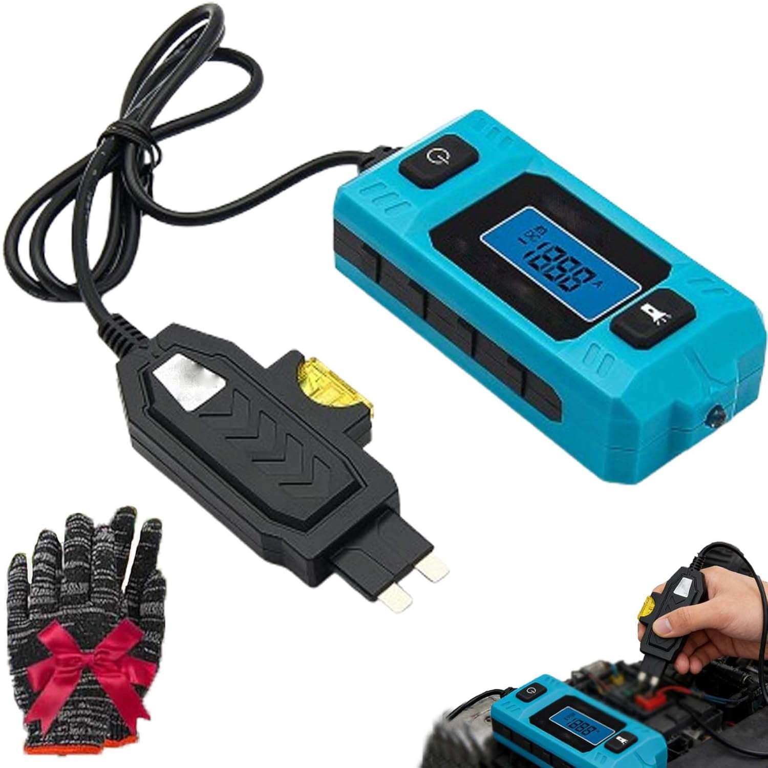ABPETE Automotive Circuit Fault Probe Tester with LED Display & Front Lighting,Portable High-Precision Car Circuit Probe Tester,Water Proof Car Relay Fuse Blade Checker for Various Vehicles (2PCS)