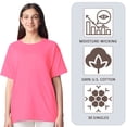 thumbnail image 7 of Crown Craze® Youth Short Sleeve T-Shirts 100% U.S. Cotton Crewneck Solid Tee Shirt (Orange, XL), 7 of 7