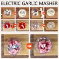 thumbnail image 4 of Procesador de alimentos de acero inoxidable Mini procesador de alimentos Chopper Quick Chopping Hugtrwg Para estrenar, 4 of 7