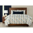 thumbnail image 2 of SIScovers  Tranquil Japanese Garden Print Duvet Set Kirin Pearl - Queen - 5 Piece, 2 of 5