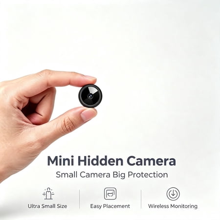 Q8 4K HD WiFi Baby Monitor Camera, Compact Portable Baby Safety Cam with Night Vision, Two-Way Audio, AI Cry & Motion Detection, App Remote Viewing, for Nursery