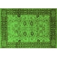 thumbnail image 1 of Ahgly Company Indoor Rectangle Oriental Green Industrial Area Rugs, 3' x 5', 1 of 4