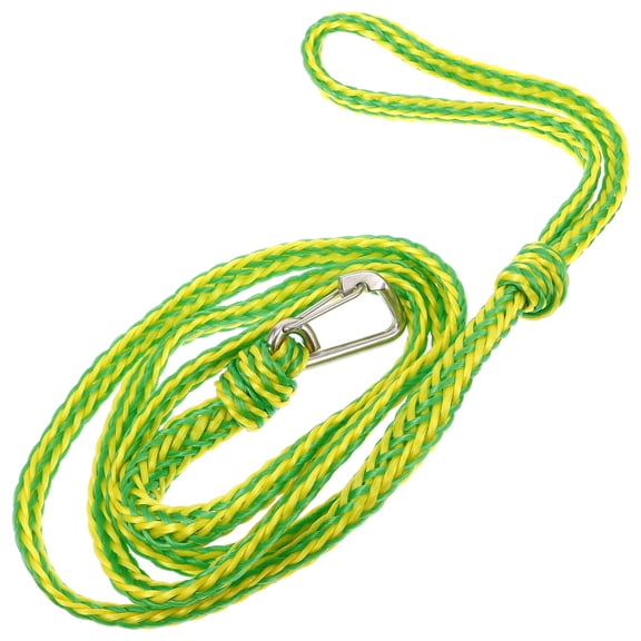 CIMAXIC Heavy Duty Wear Resistant Mooring Rope with Hooks on Both Ends for Boating and Marine Use, 1 Piece