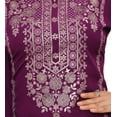 thumbnail image 2 of Maple Clothing Indian Kurta for Women Printed India Tunic Tops Kurti Party Wear (Purple, 4XL), 2 of 6