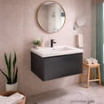 thumbnail image 4 of Ilios Innova | Lavamanos con Gabinete Flotante, Diseño Moderno Negro y Almacenamiento Funcional, 4 of 9