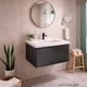 thumbnail image 4 of Ilios Innova | Gabinete de Baño Flotante Negro con Lavabo Cerámico, Diseño Moderno y Almacenaje Inteligente, 4 of 9
