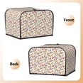 thumbnail image 3 of Daiia Sausage Tomato Toast Pattern 4 slice Toaster Cover, Toaster Appliance Dust-proof Cover For Kitchen Small Appliance Dust Cover and Fingerprint Protection, 3 of 7