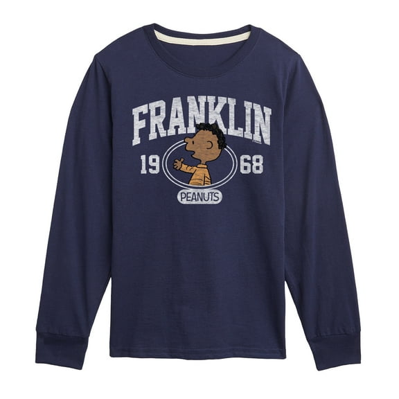 Peanuts - Franklin 1968 - Toddler & Youth Long Sleeve Graphic T-Shirt